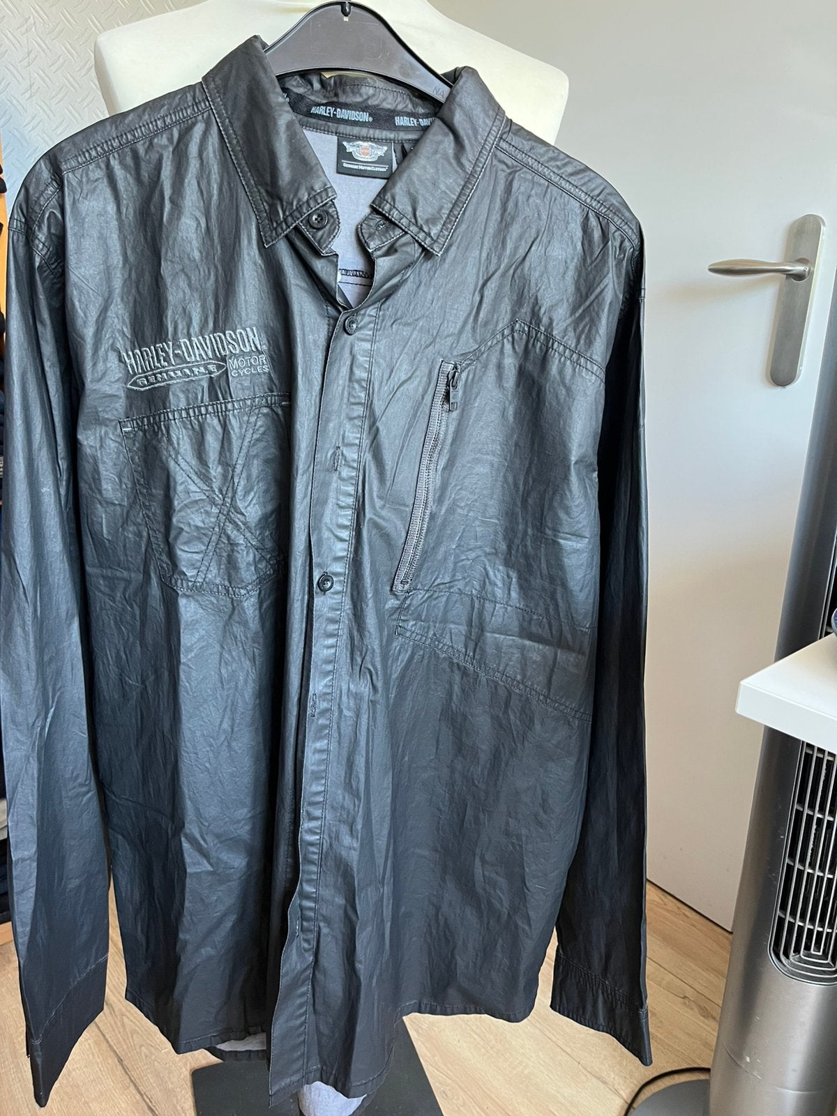 Harley davidson overhemd xxl, Motoren, Ophalen of Verzenden, Tweedehands, Heren, Overige typen