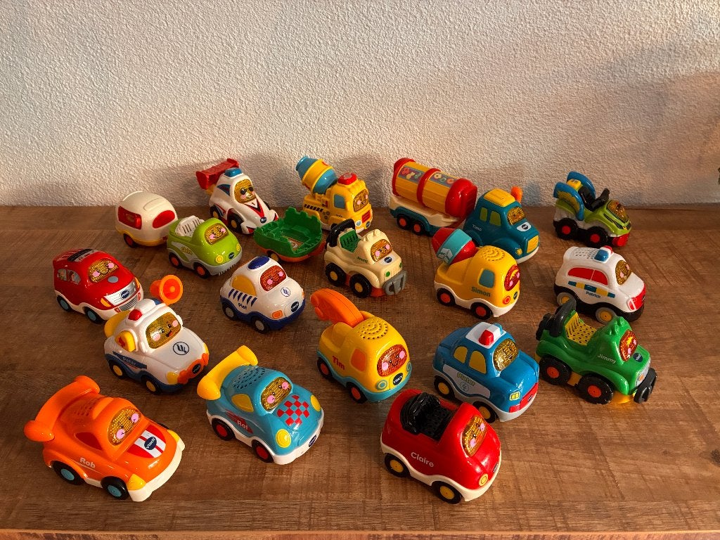 Groot pakket 17 Vtech Toet Toet auto's. Goede en prima staat, Ophalen of Verzenden, Gebruikt, 2 tot 4 jaar