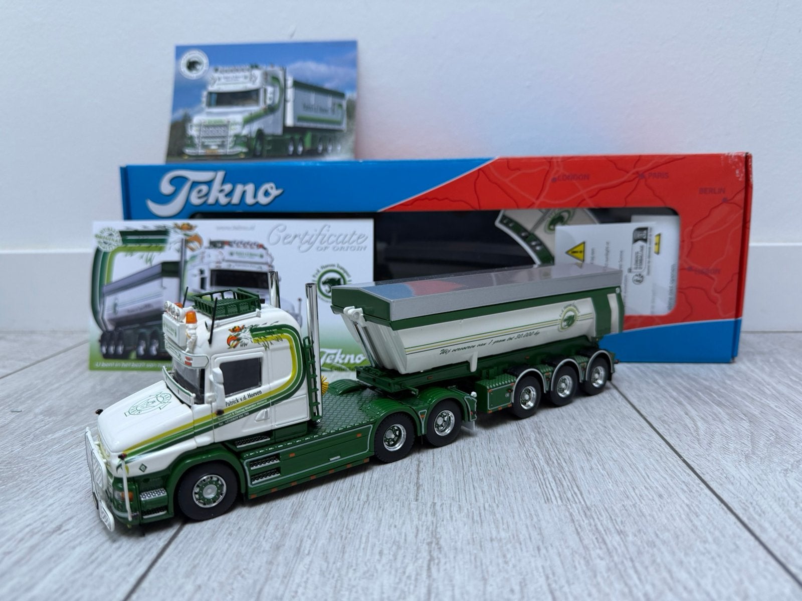 Tekno Scania Torpedo van PATRICK v.d. HOEVEN, Ophalen of Verzenden, Nieuw, Bus of Vrachtwagen, Tekno