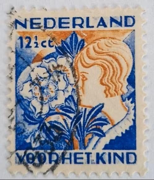 Nederland 1932 - nvph 251 - Kinderzegels, Verzenden, T/m 1940, Gestempeld