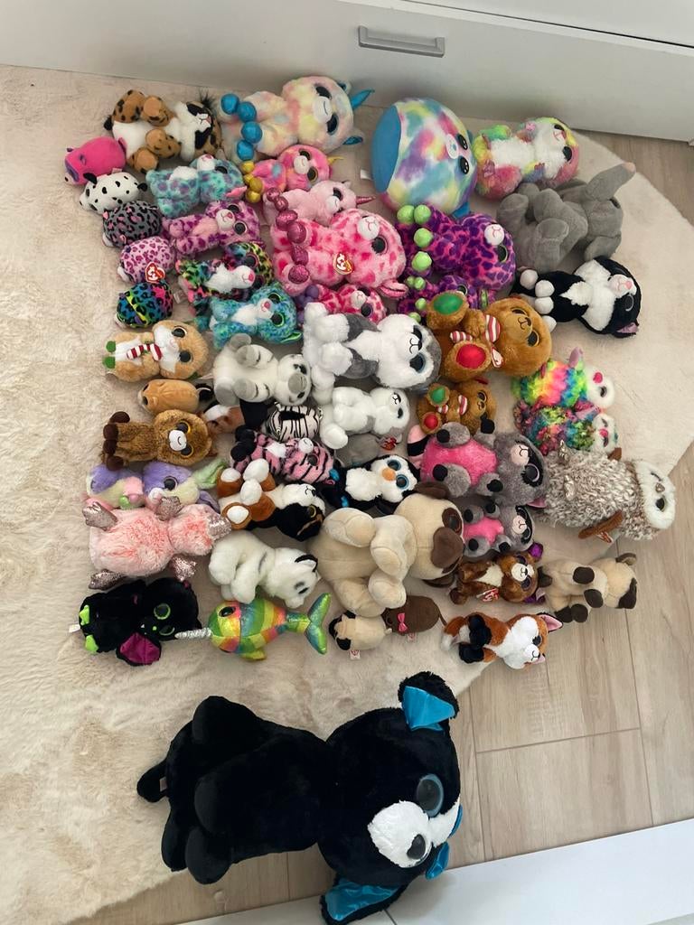 Ty knuffels in alle maten, Ophalen of Verzenden, Zo goed als nieuw, Overige typen