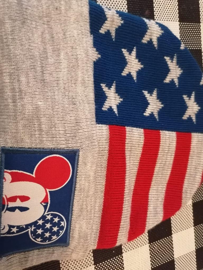 Americana muts Mickey Mouse disneyland parijs, Verzamelen, Disney, Ophalen of Verzenden, Mickey Mouse, Zo goed als nieuw, Kleding of Textiel