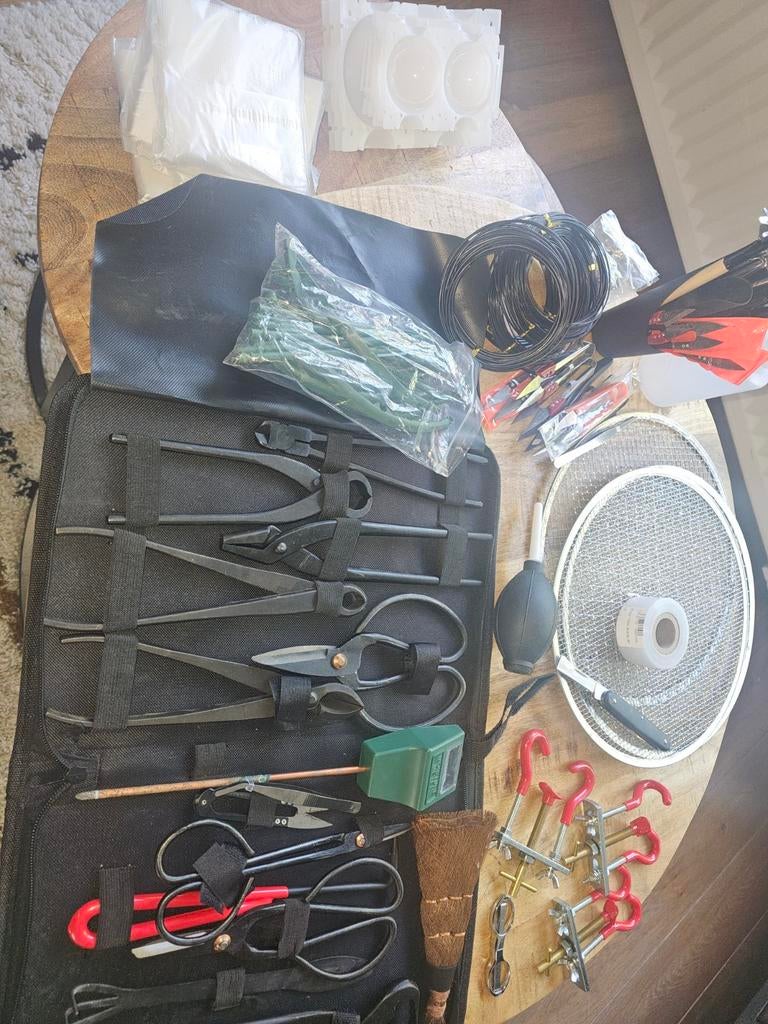 GERESERVEERD Bonsai gereedschap set - Zo goed als nieuw, Ophalen, Zo goed als nieuw, Overige soorten