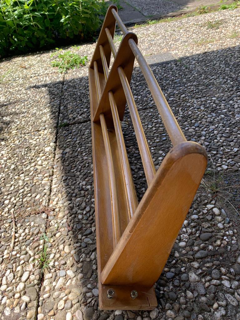 Vintage houten keukenrek., Overige typen, Ophalen, Gebruikt