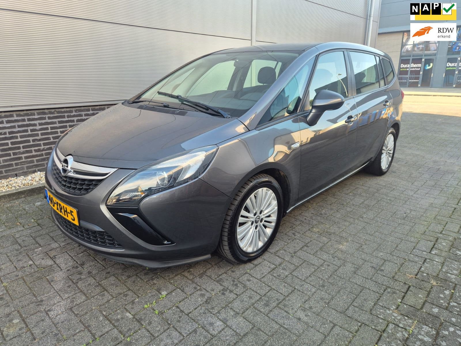 Opel Zafira Tourer 1.4 Business Edition - nap - apk 23-9-202, Auto's, Euro 5, Stof, Zwart, 4 cilinders