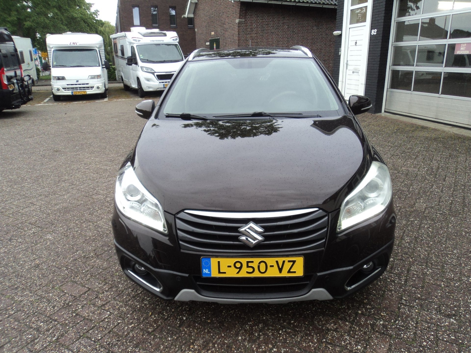 Suzuki SX4 S-Cross 1.6 Exclusive Cruise Stoelverwarming Appl, Stof, Gebruikt, 4 cilinders, Bruin