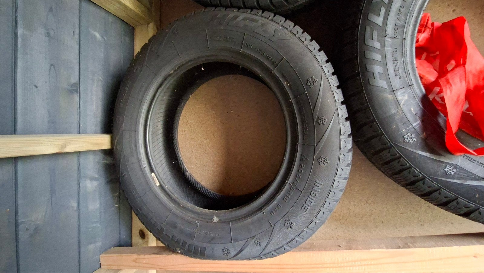 Winterbanden afm205/65 R16 - Zo goed als nieuw - 7mm profiel, Ophalen
