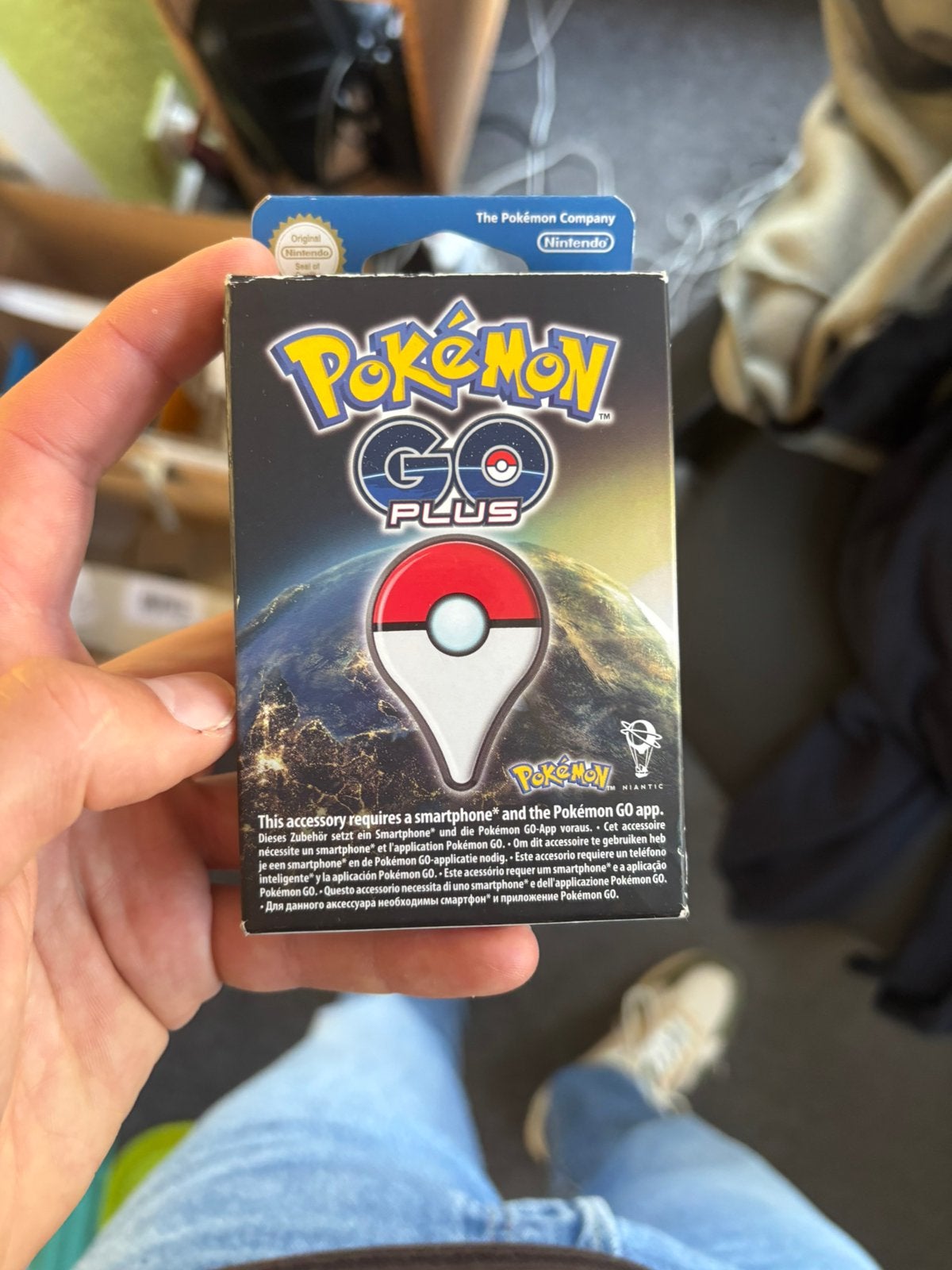 Pokemon GO plus in doos, -, -, Ophalen of Verzenden, Zo goed als nieuw