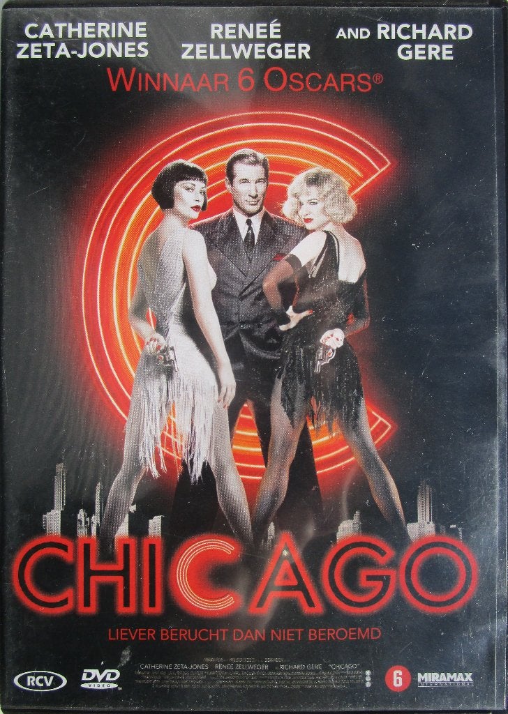 dvd Musical - Chicago, Alle leeftijden, Ophalen of Verzenden, Zo goed als nieuw, Overige typen