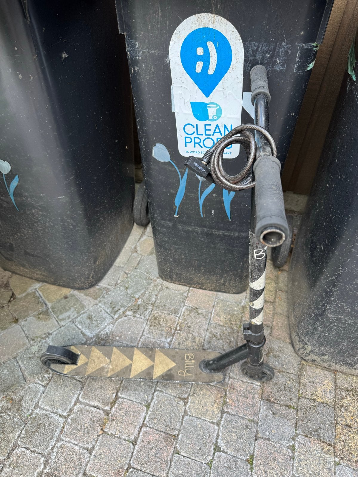 Billy step - Gebruikte step met slot, Ophalen, Gebruikt, Gewone step