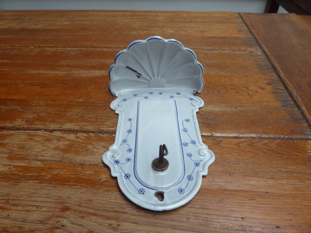 Apart antiek emaille zeepbakje, Antiek en Kunst, Ophalen of Verzenden