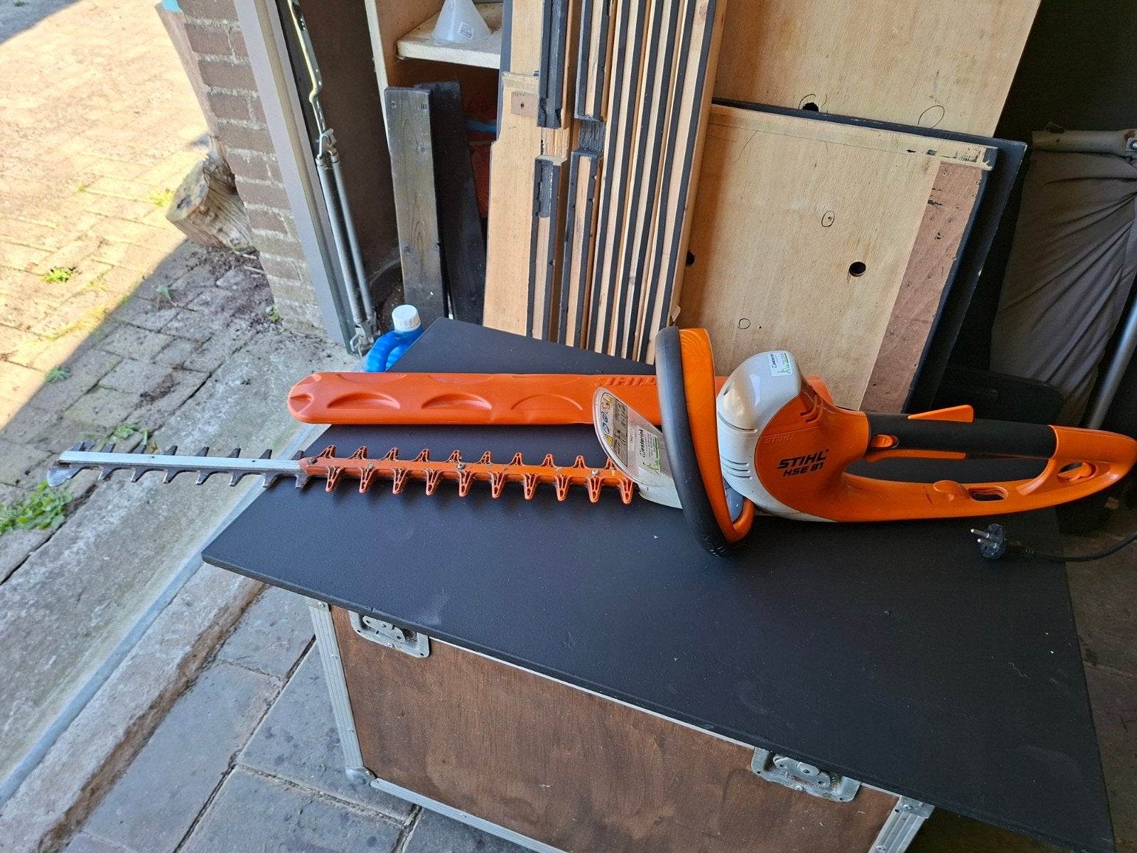 Stihl HSE 81 Elektrische Heggenschaar - 60 cm blad, Ophalen, Gebruikt, Elektrisch, Stihl