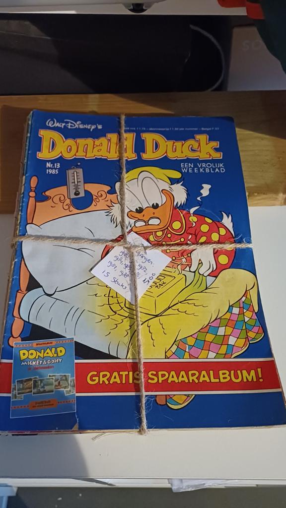 Donald Duck Jaargangen 1980-1988 (15 stuks), Boeken, Stripboeken, Meerdere stripboeken, Ophalen of Verzenden, Gelezen