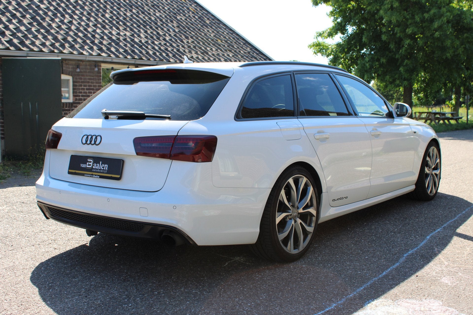 Audi A6 Avant 3.0 TFSI quattro S-Line *VERKOCHT!* (bj 2013), Auto's, Automaat, Euro 5, Gebruikt, Zwart