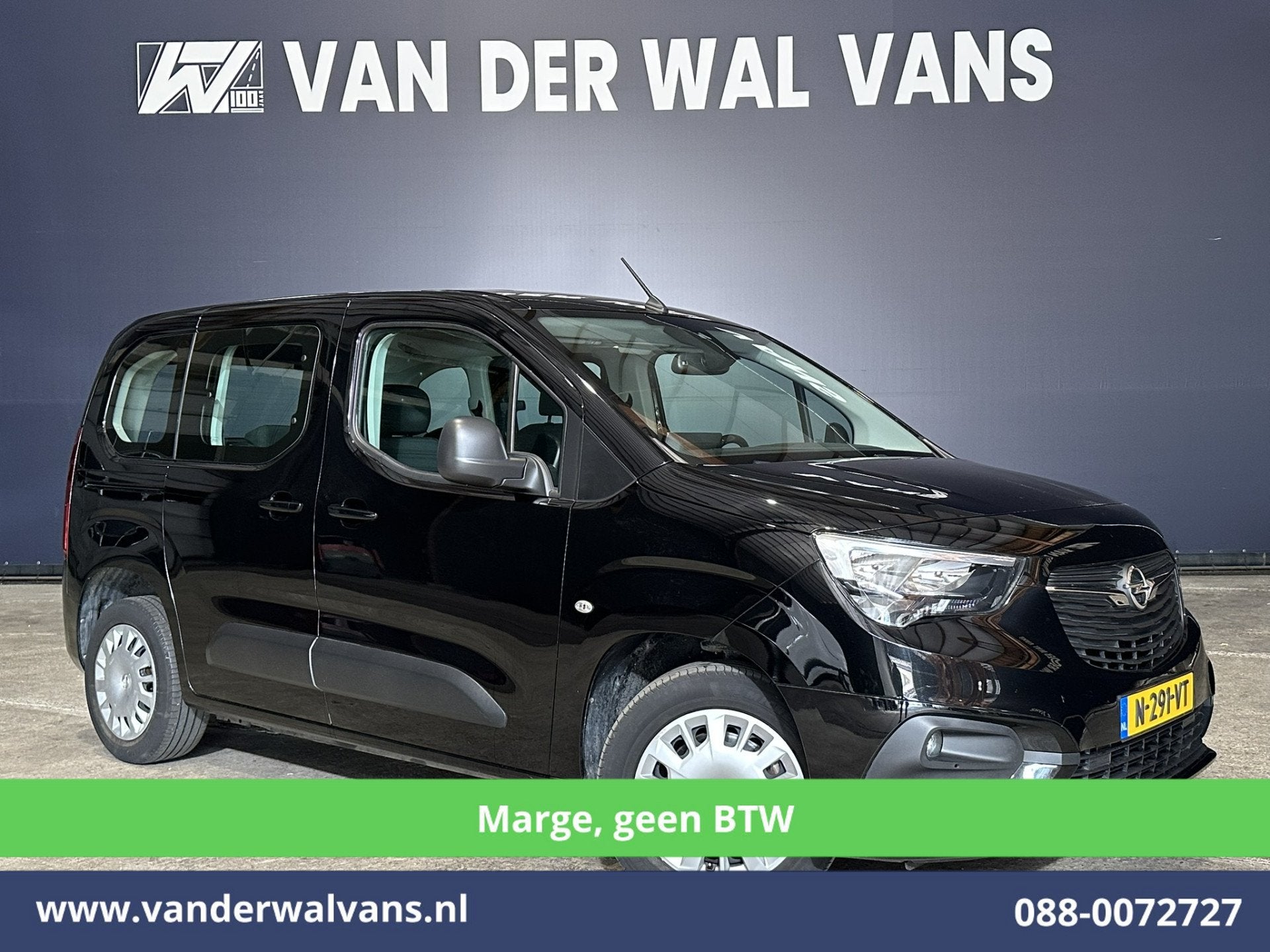 Opel Combo Life 1.2 Turbo 131pk *Marge, GEEN BTW* Automaat 5, Auto's, Dealer onderhouden, Stof, Gebruikt, Zwart