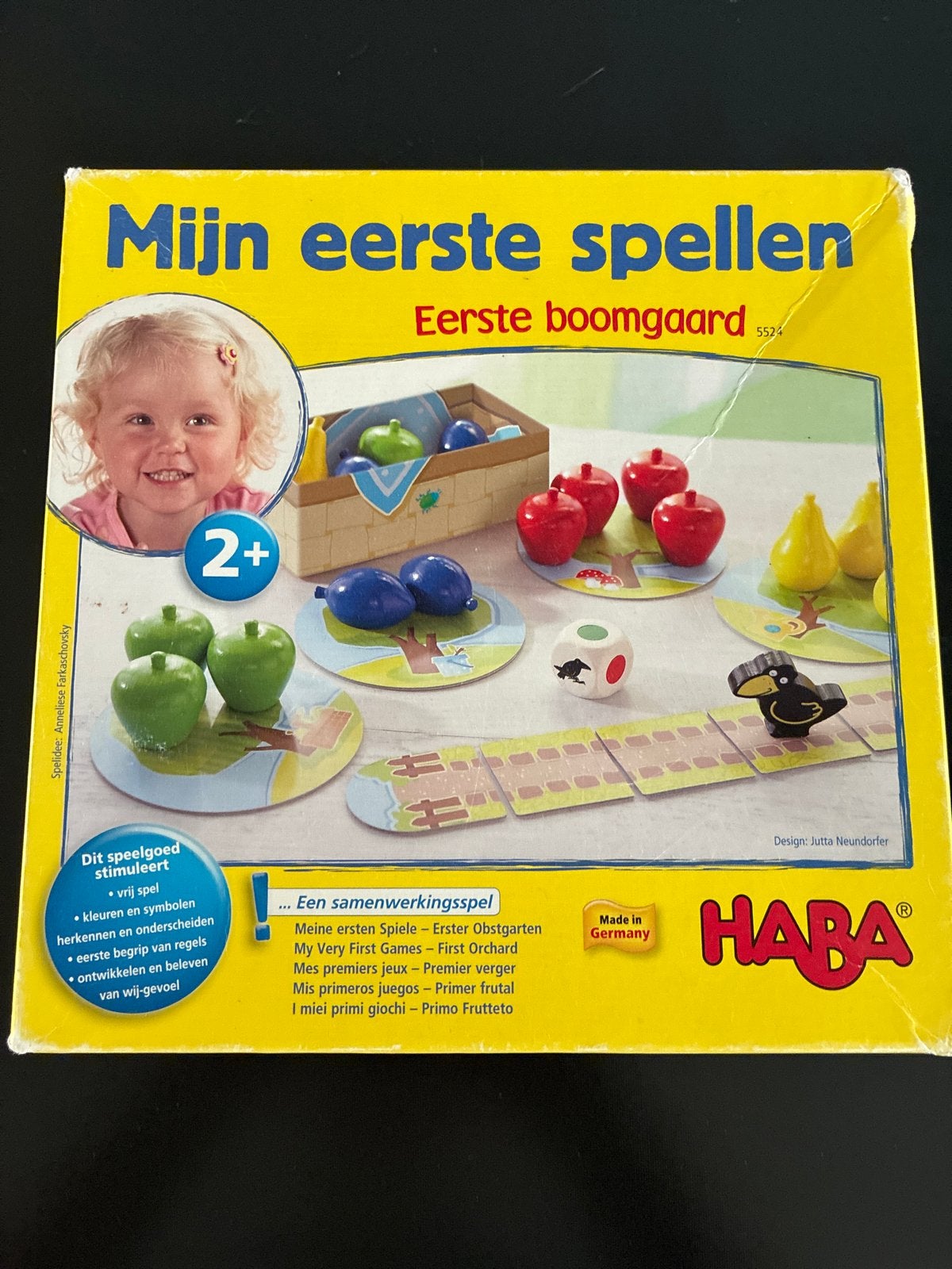 Haba Mijn Eerste Boomgaard (Incompleet, gratis), Hobby en Vrije tijd, Gezelschapsspellen | Bordspellen, Een of twee spelers, Ophalen