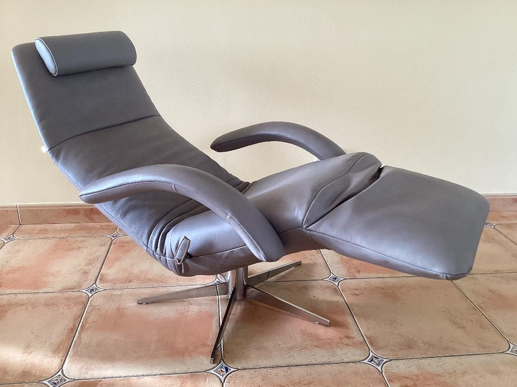 Nieuwstaat!Jori relax+kussen Yoga Medi, Minder dan 50 cm, Durlet knoll sede leolux strassle, Leer, Ophalen of Verzenden
