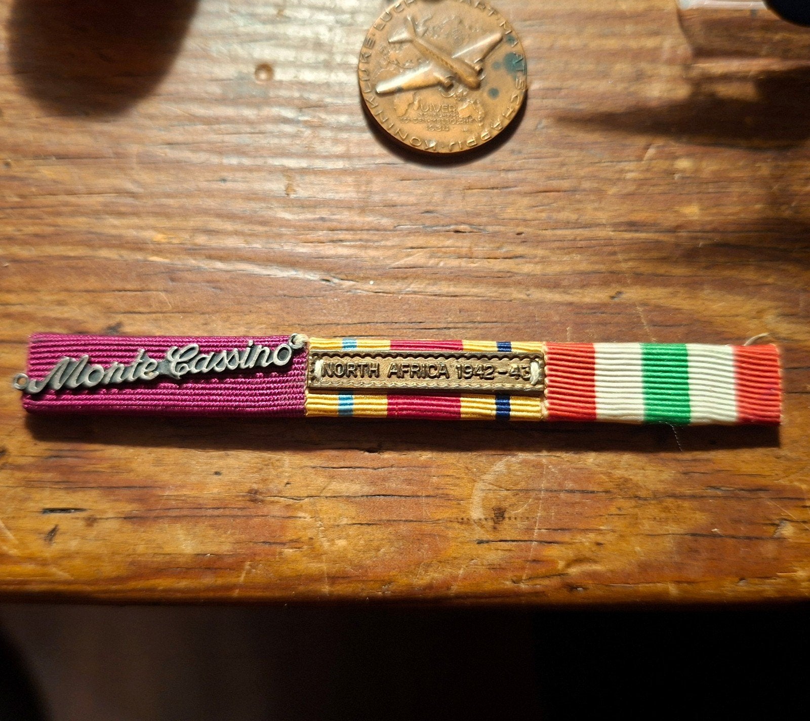 Poolse baton set / Monte Cassino / N Afrika / medaille Polen, Ophalen of Verzenden
