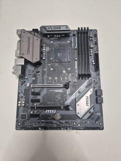 Msi B450 Tomahawk Max, Gebruikt, DDR4, Ophalen of Verzenden, Socket AM4