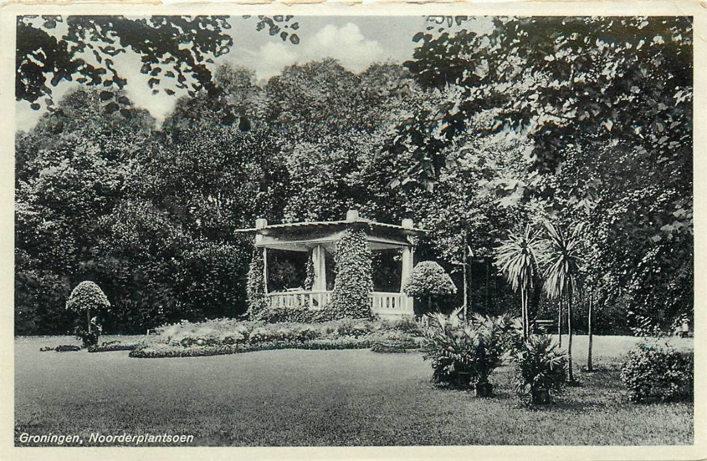 702-054-029 Groningen Noorderplantsoen, Verzenden, Voor 1920, Groningen