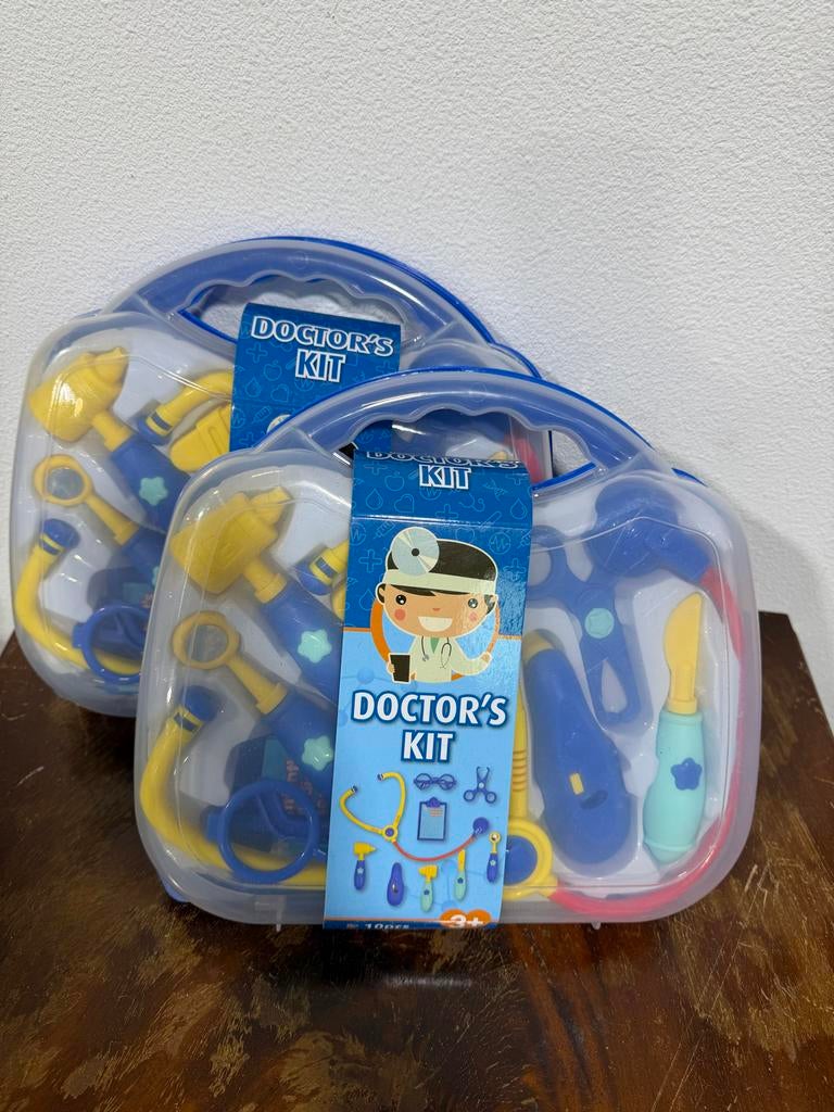Dokterskoffer Speelset - 4 stuks, Ophalen of Verzenden, Nieuw, Ontdekken