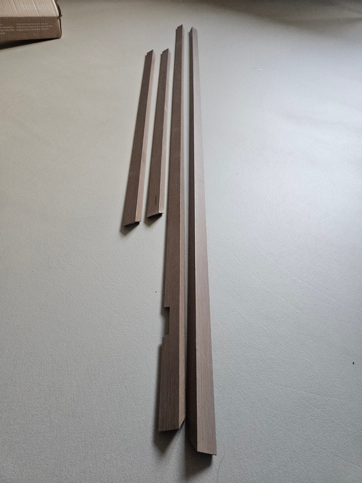 Samsung The Frame Lijst 65 inch Teakhout look (2021-2026), Bruin, Nieuw, Ophalen of Verzenden, Fotolijst