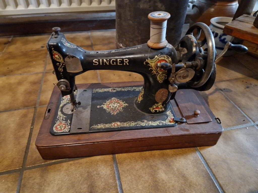 Vintage singer naaimachine, Ophalen of Verzenden