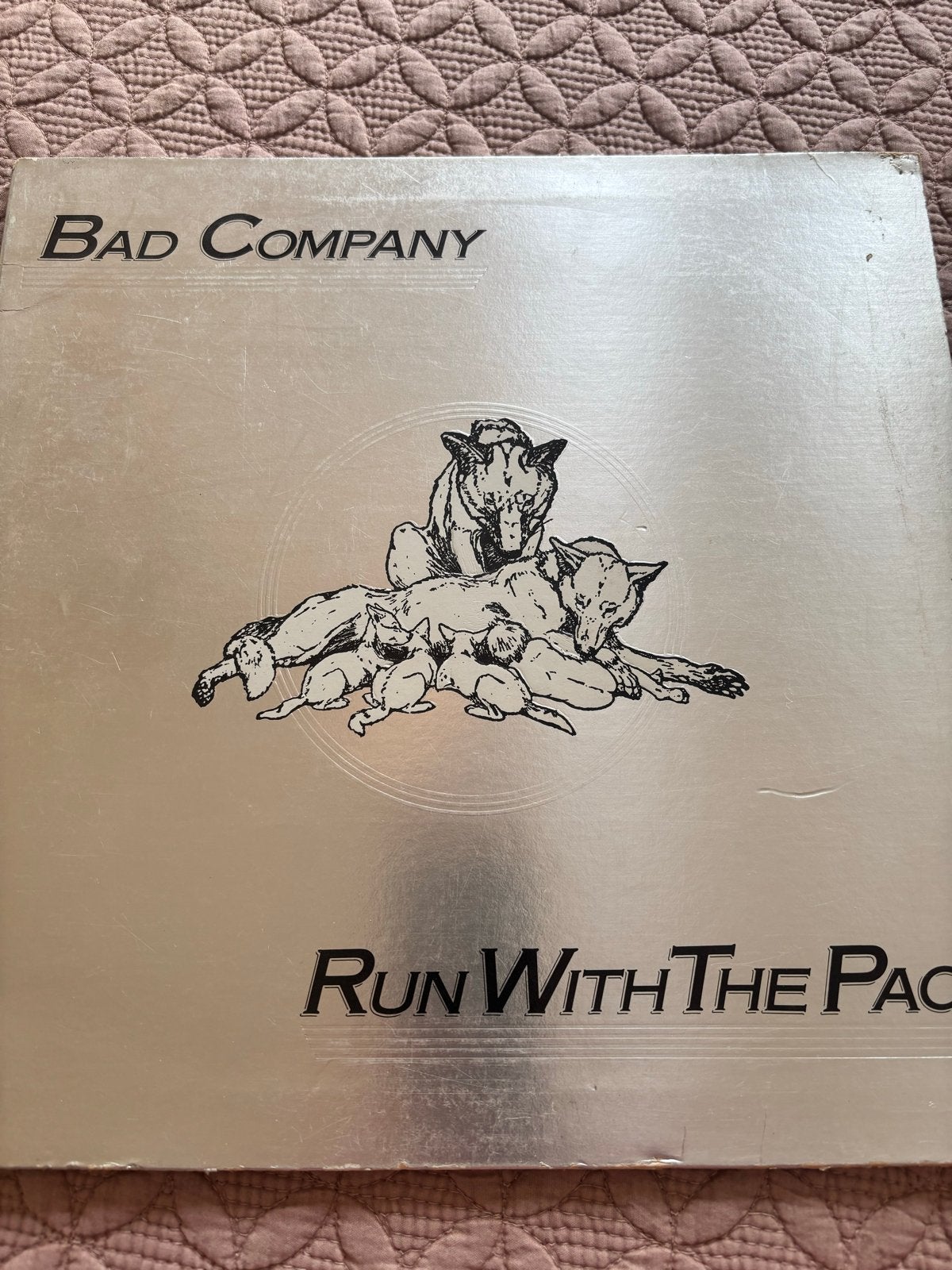 Bad Company - Run With The Pack LP (Classic Rock), Cd's en Dvd's, LP, Gebruikt, Ophalen of Verzenden, Classic Rock