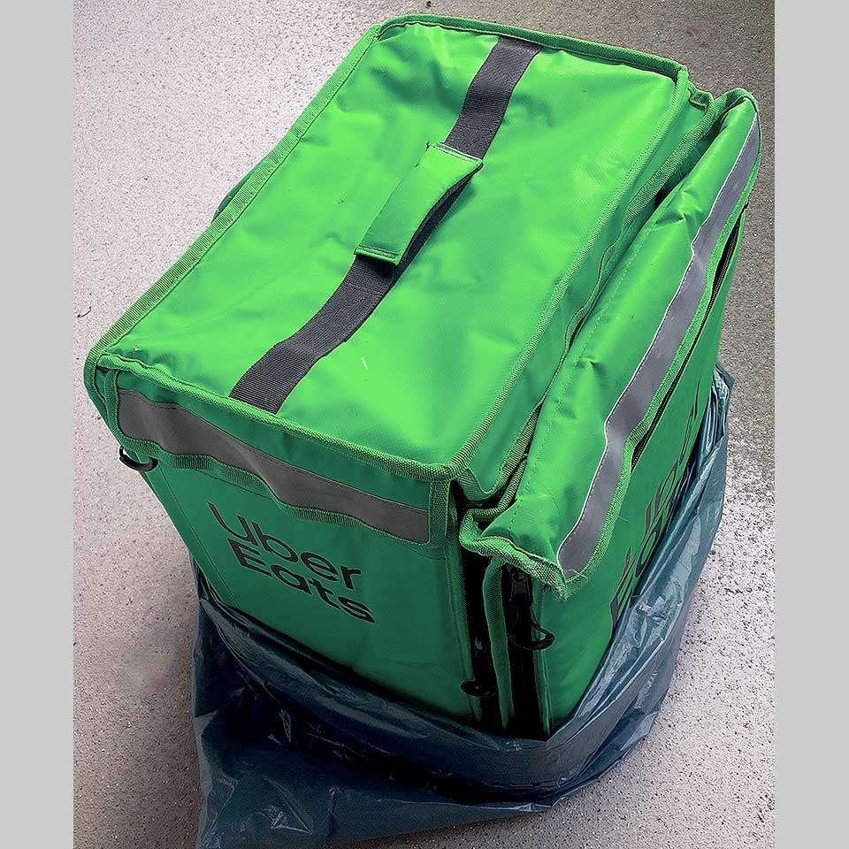 GRATIS/FREE: Uber Eats rugtas backpack b2, Sieraden, Tassen en Uiterlijk, Ophalen, Zo goed als nieuw, Overige merken, 45 tot 60 cm