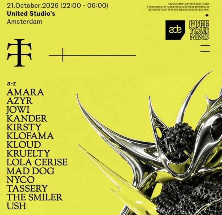 Free Your Mind x Teletech Tickets – 21 okt 2026 – United St, Twee personen, Oktober