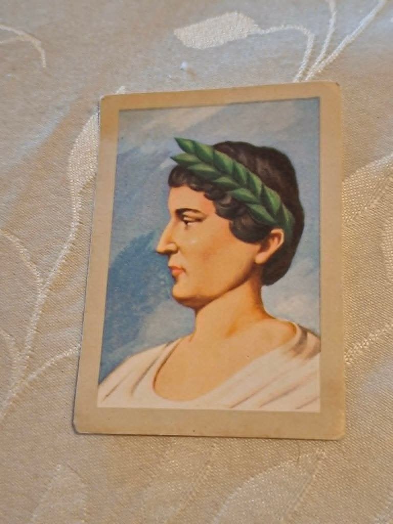 Prentje/Chromo:Agrippina de Jongere/Chocolade Jacques, Gebruikt, Verzenden, Voor 1940, Prent