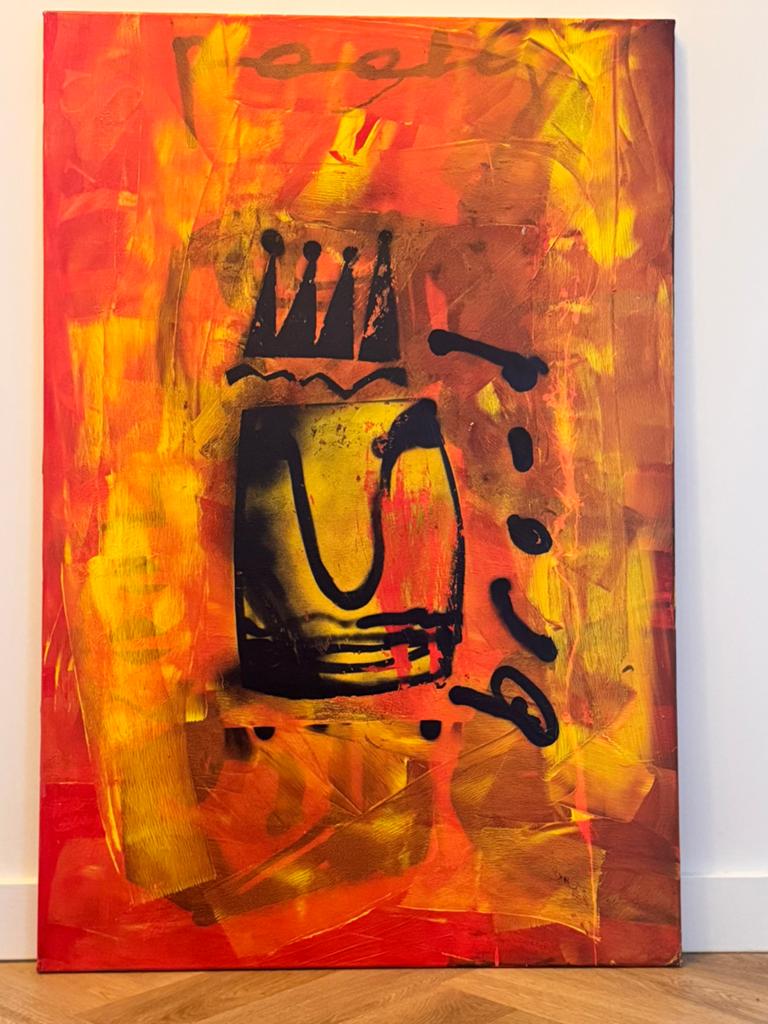 Herman brood schilderij, Ophalen
