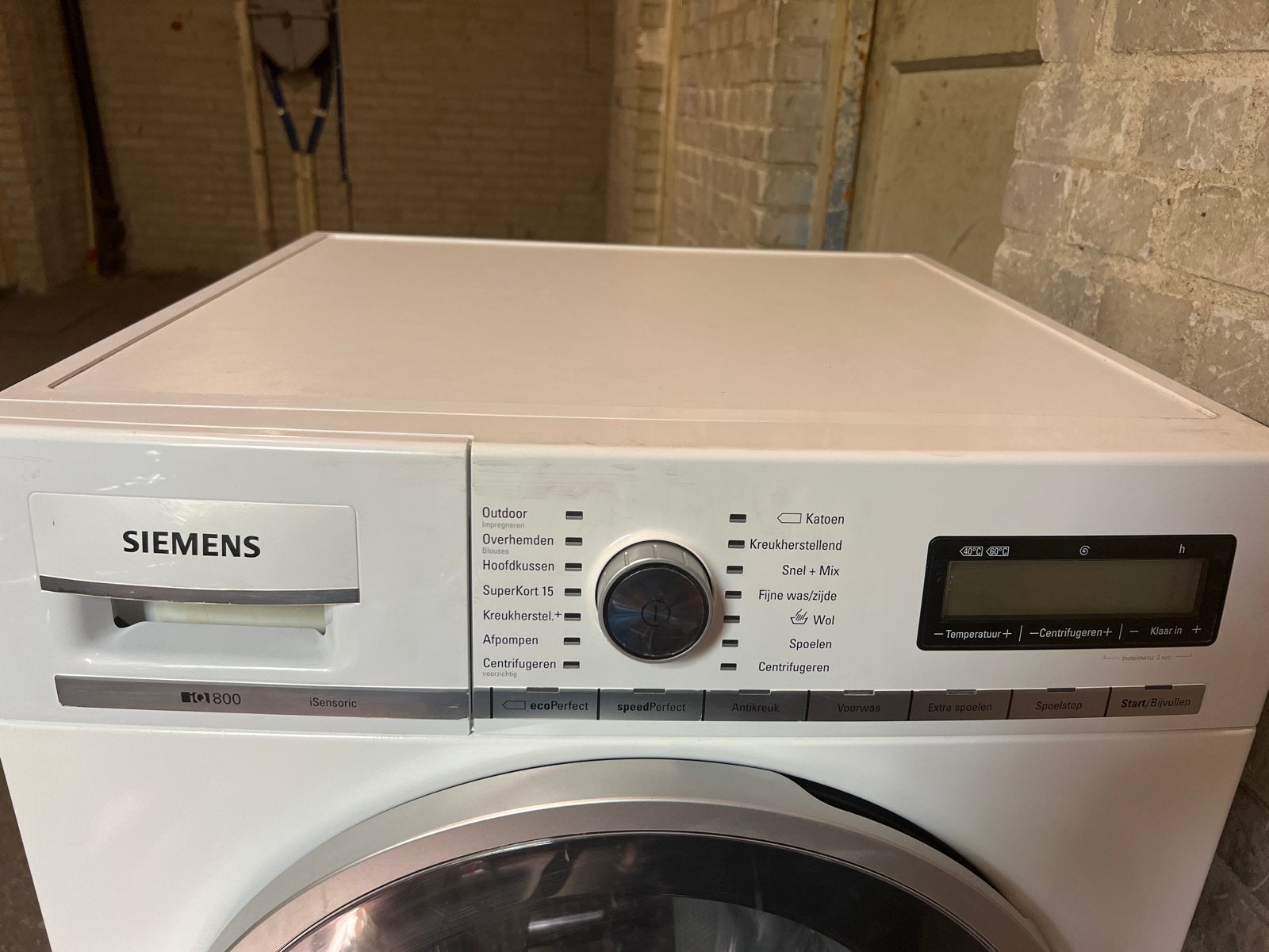 Siemens iQ800 iSensoric Wasmachine WM16Y541NL/36, Ophalen, Gebruikt, 8 tot 10 kg, 1600 toeren of meer