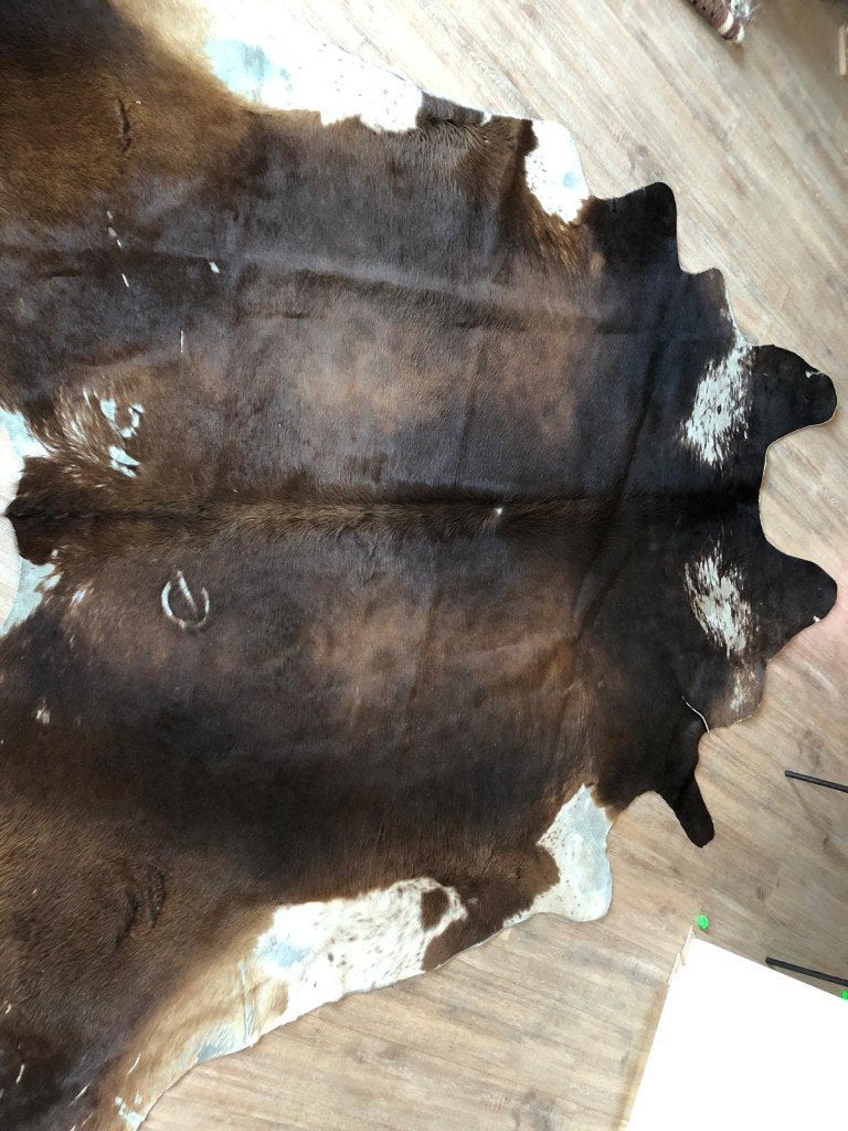 Koehuid Koeienhuid Koeienkleed Koeienvel vloerkleed, 150 tot 200 cm, 200 cm of meer, Ophalen of Verzenden, Zo goed als nieuw