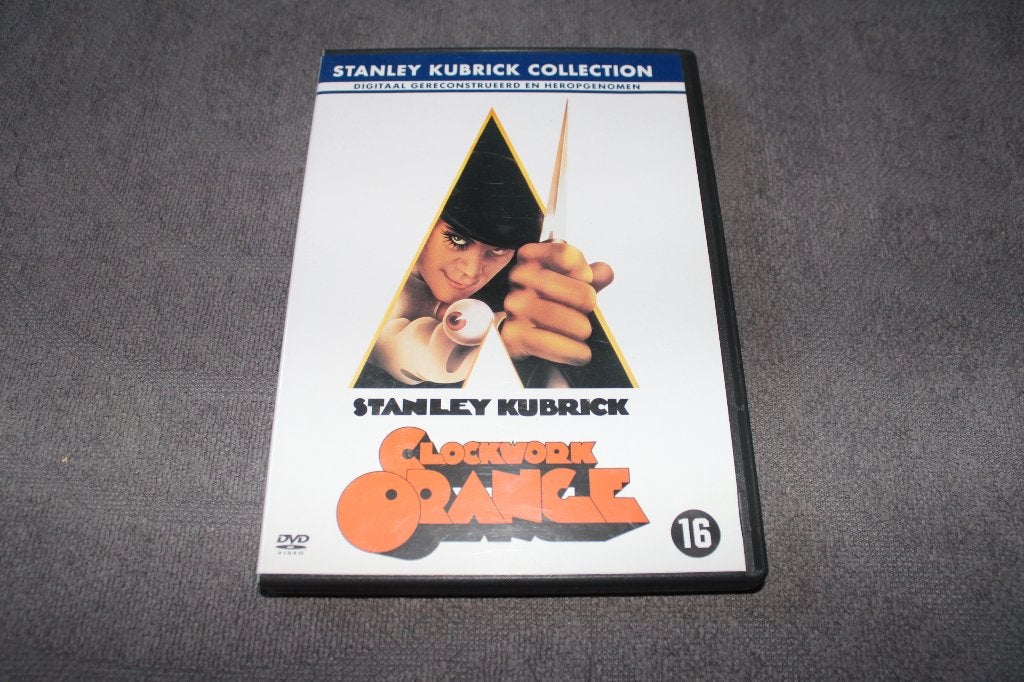 DVD A Clockwork Orange, 1960 tot 1980, Vanaf 16 jaar, Nederlands, Ophalen of Verzenden