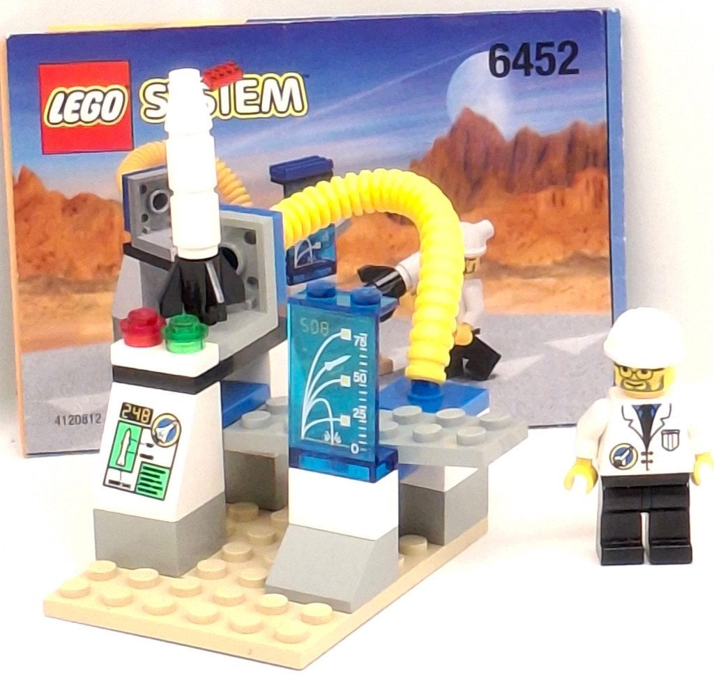 Lego Town Space Port Set 6452 - Mini Rocket Launcher, City, Lego, Ophalen of Verzenden, Complete set