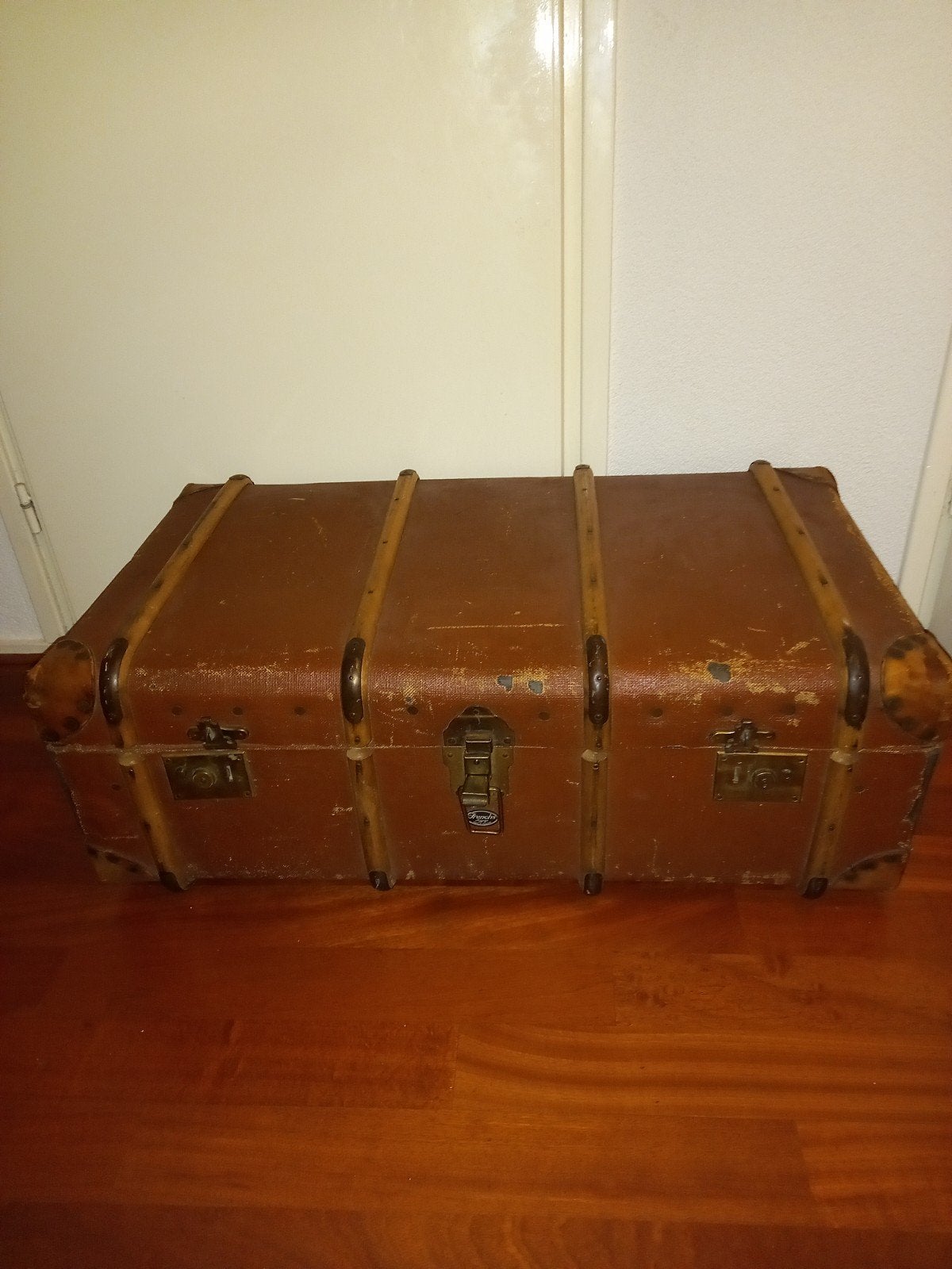Antieke Engelse Koffer - Shabby Chic Stijl, Ophalen