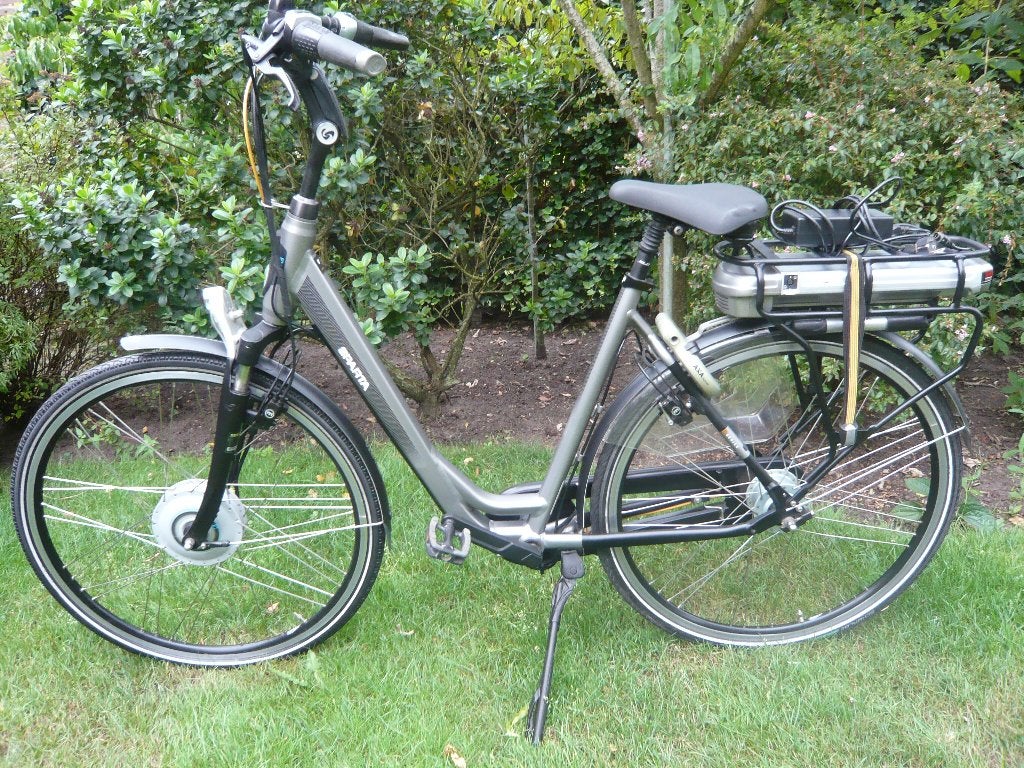 Mooie aluminium 28"-54 cm sparta F8E 36v E BIKE, 55 tot 59 cm, Ophalen, Gebruikt, Sparta