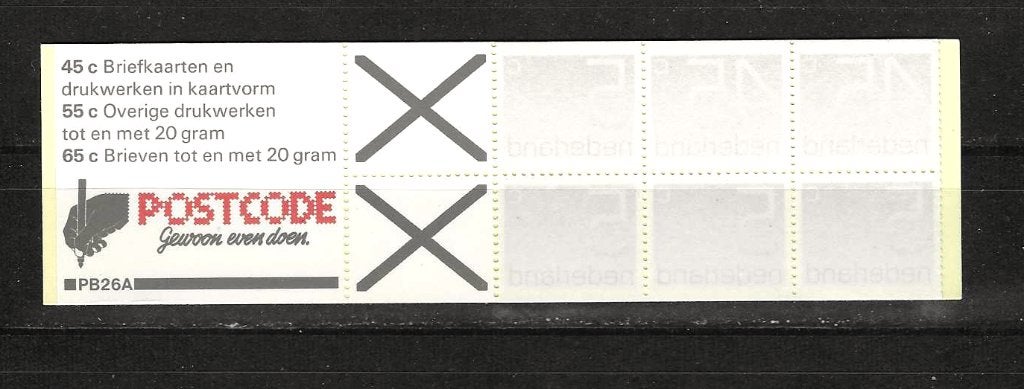 Nl pb 26 a postfris, Postzegels en Munten, Postzegels | Nederland, Ophalen of Verzenden, Na 1940, Postfris