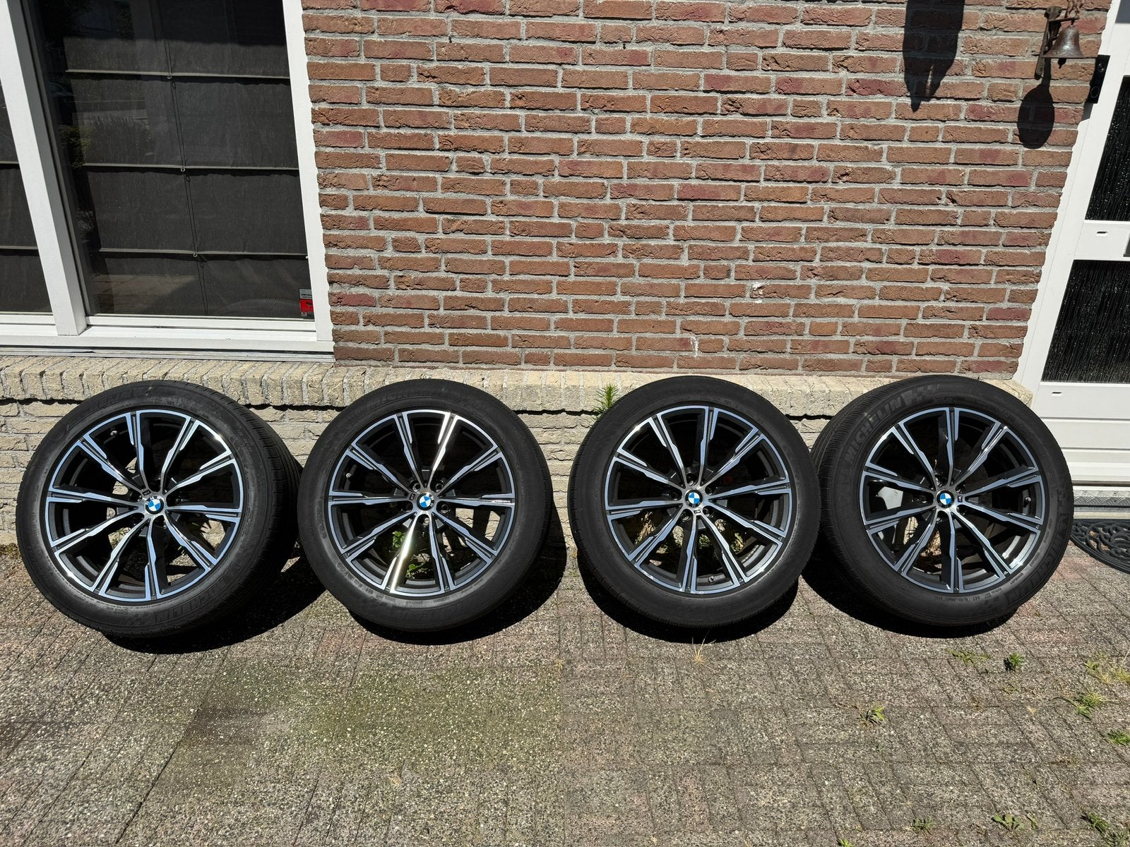 BMW 740M zomerbanden breedset 20 inch origineel X5 X6, Auto-onderdelen, Banden en Velgen, Ophalen, Gebruikt, 275 mm, Banden en Velgen