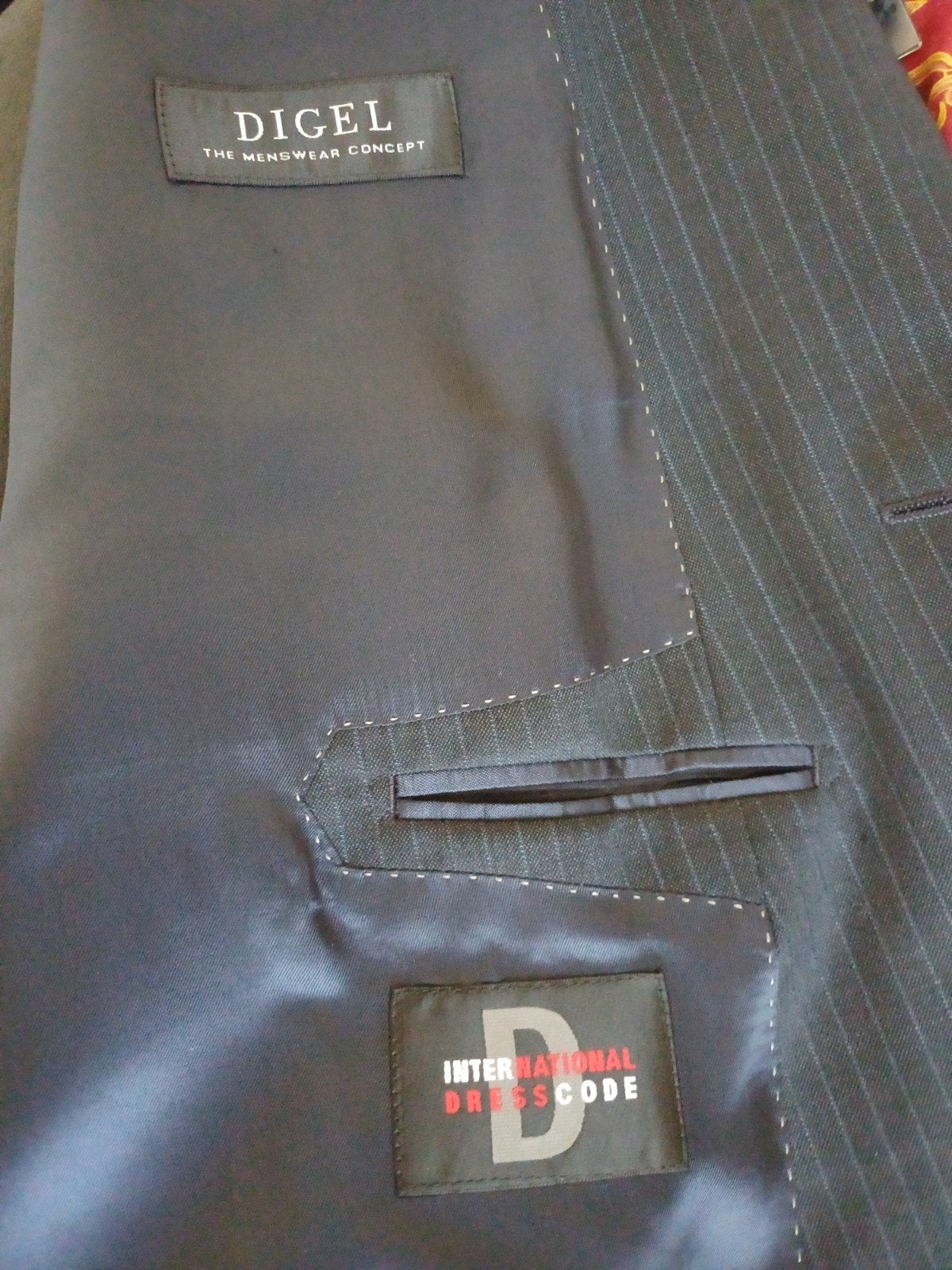 Prachtig donkerblauw colbert - Nieuw, maat 54, Ophalen of Verzenden