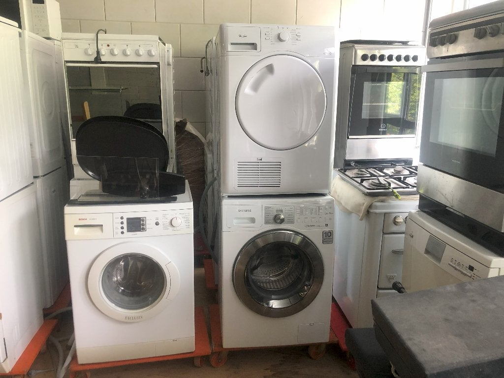 wasmachine, Gebruikt, Ophalen of Verzenden, 85 tot 90 cm, 1200 tot 1600 toeren