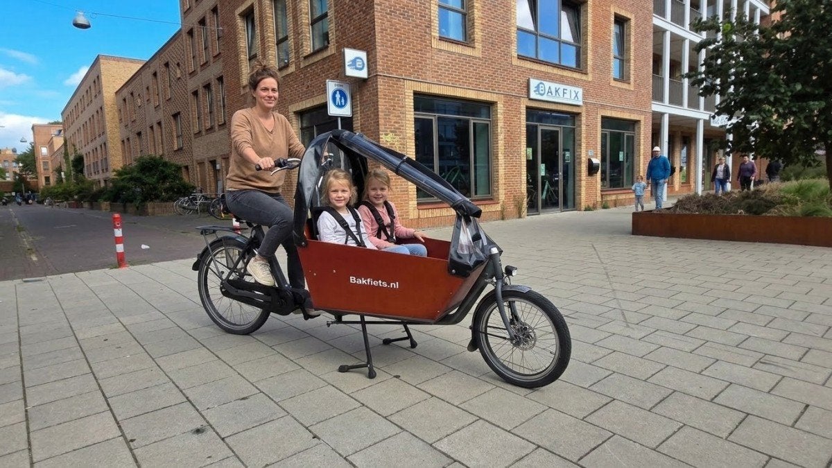 :HERFST-ACTIE: Bakfiets-NL lang - bakfiets 504Wh 8, Fietsen en Brommers, Gebruikt, -, -, Elektrisch