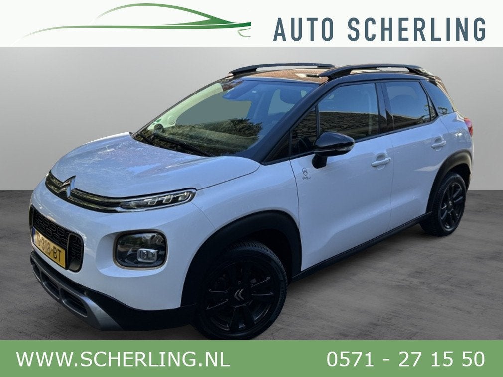 Citroën C3 Aircross 1.2 110pk Origins Navi, Carplay, LMV, T, Auto's, Gebruikt, 1199 cc, Met garantie (alle), Wit