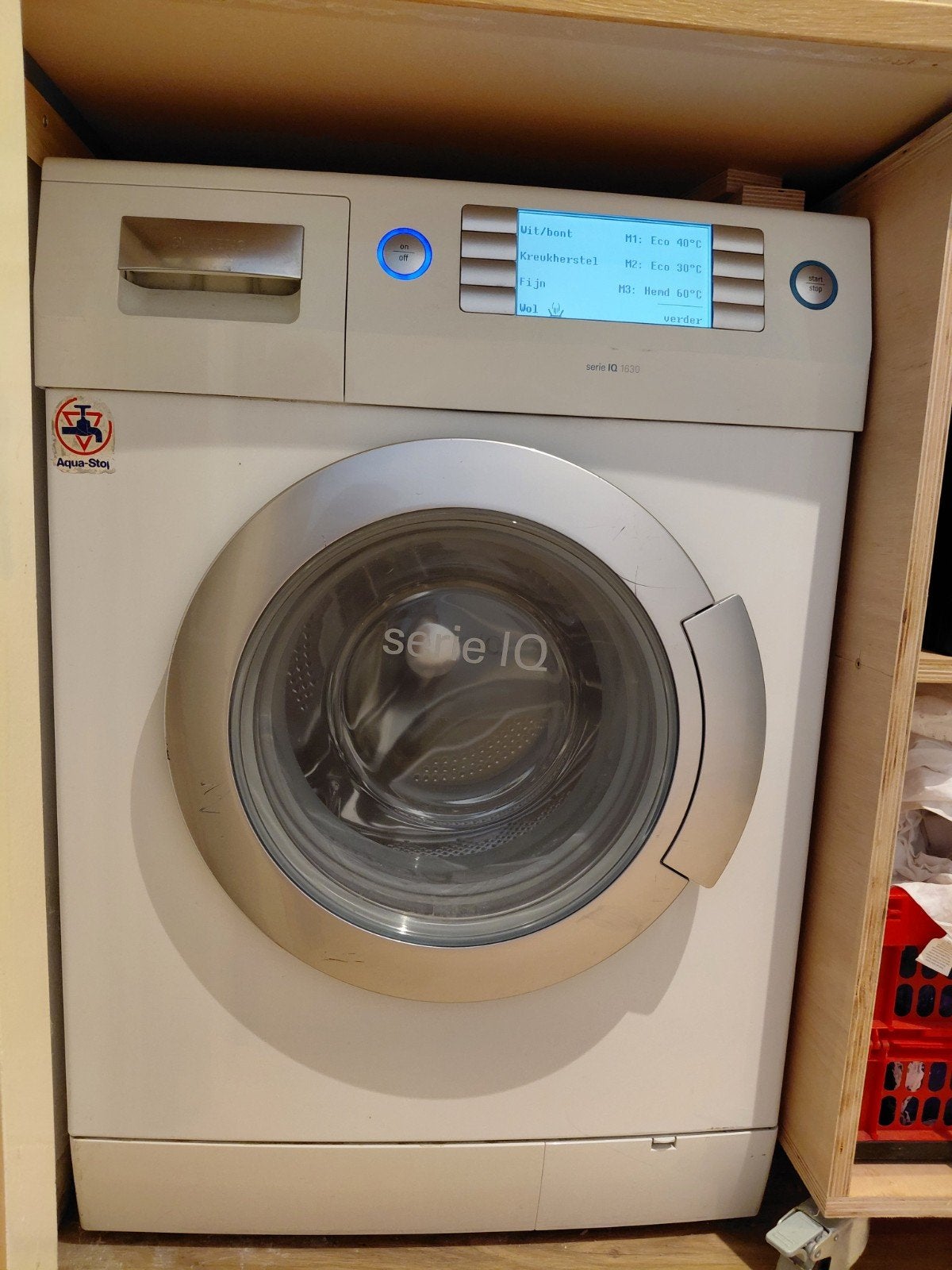 Siemens IQ1630, Witgoed en Apparatuur, Wasmachines, Ophalen, Gebruikt, 85 tot 90 cm, 1200 tot 1600 toeren