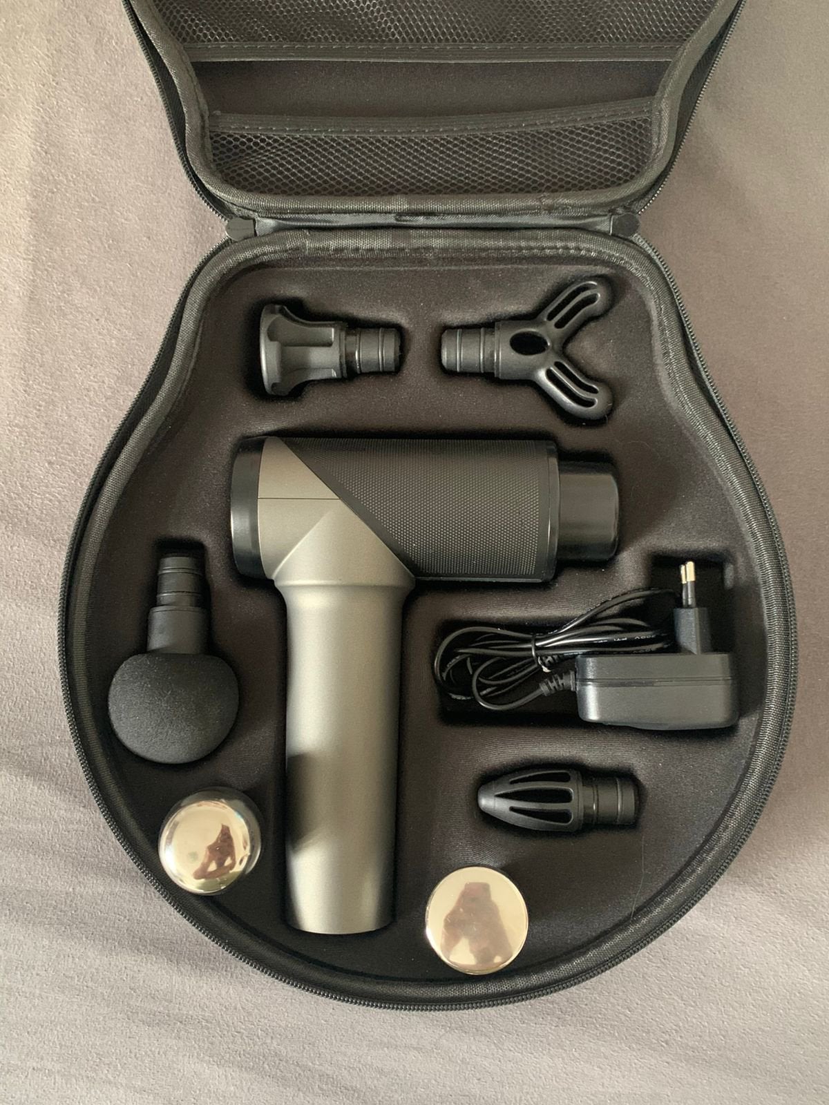 Massagegun, Ophalen of Verzenden, Zo goed als nieuw, Apparaat