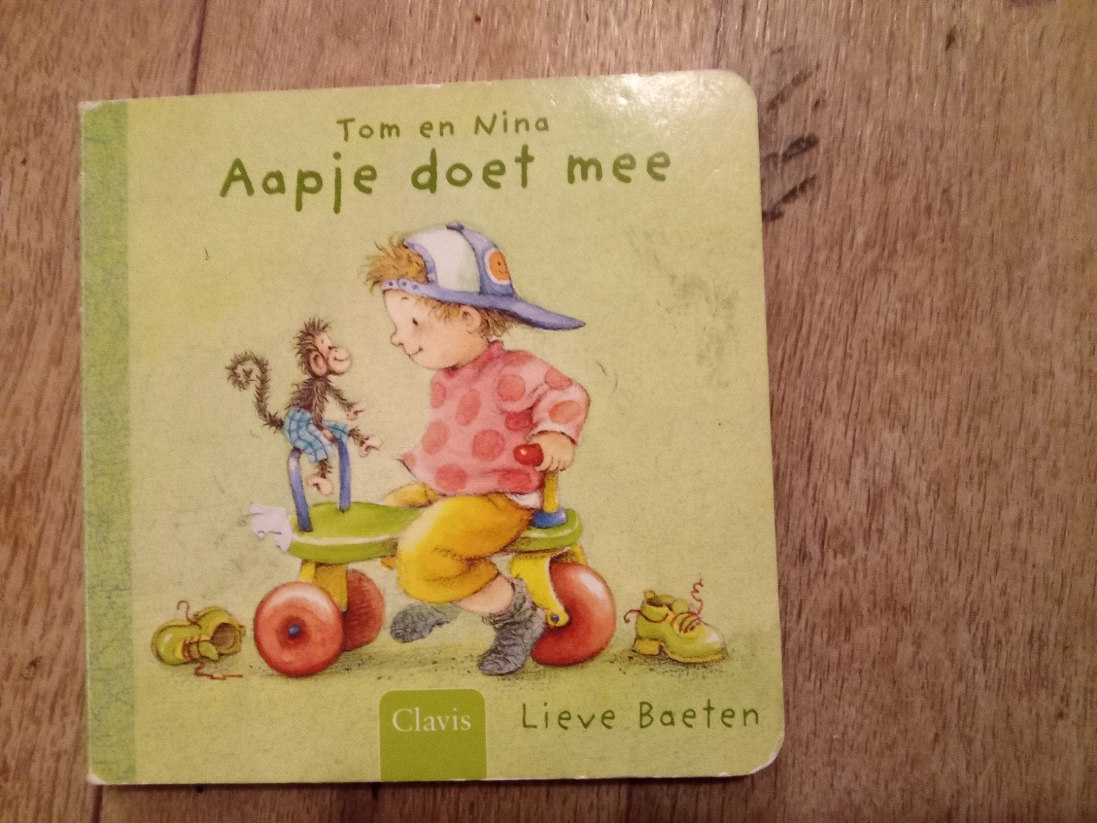 mooi boek 30 cm aapje doet mee, Boeken, Kinderboeken | Baby's en Peuters, Ophalen of Verzenden, Nieuw, 2 tot 3 jaar