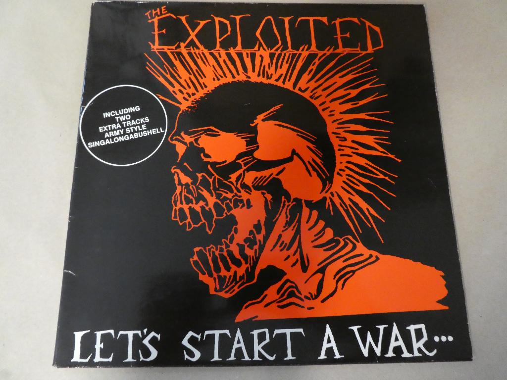 The Exploited –Let's Start A War...Said Maggie One Day(1984), Inclusief binnenhoes, Verzenden, Gebruikt, 12 inch