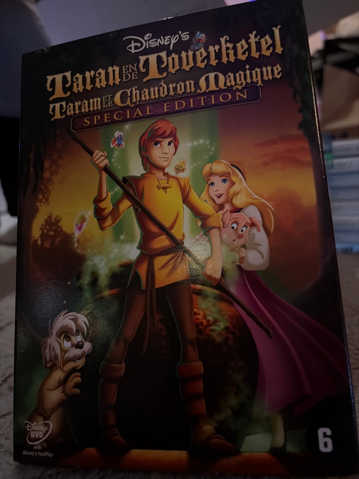 Disney's Taran en de Toverketel Special Edition DVD, Gebruikt, Animatie, Vanaf 6 jaar, Amerikaans