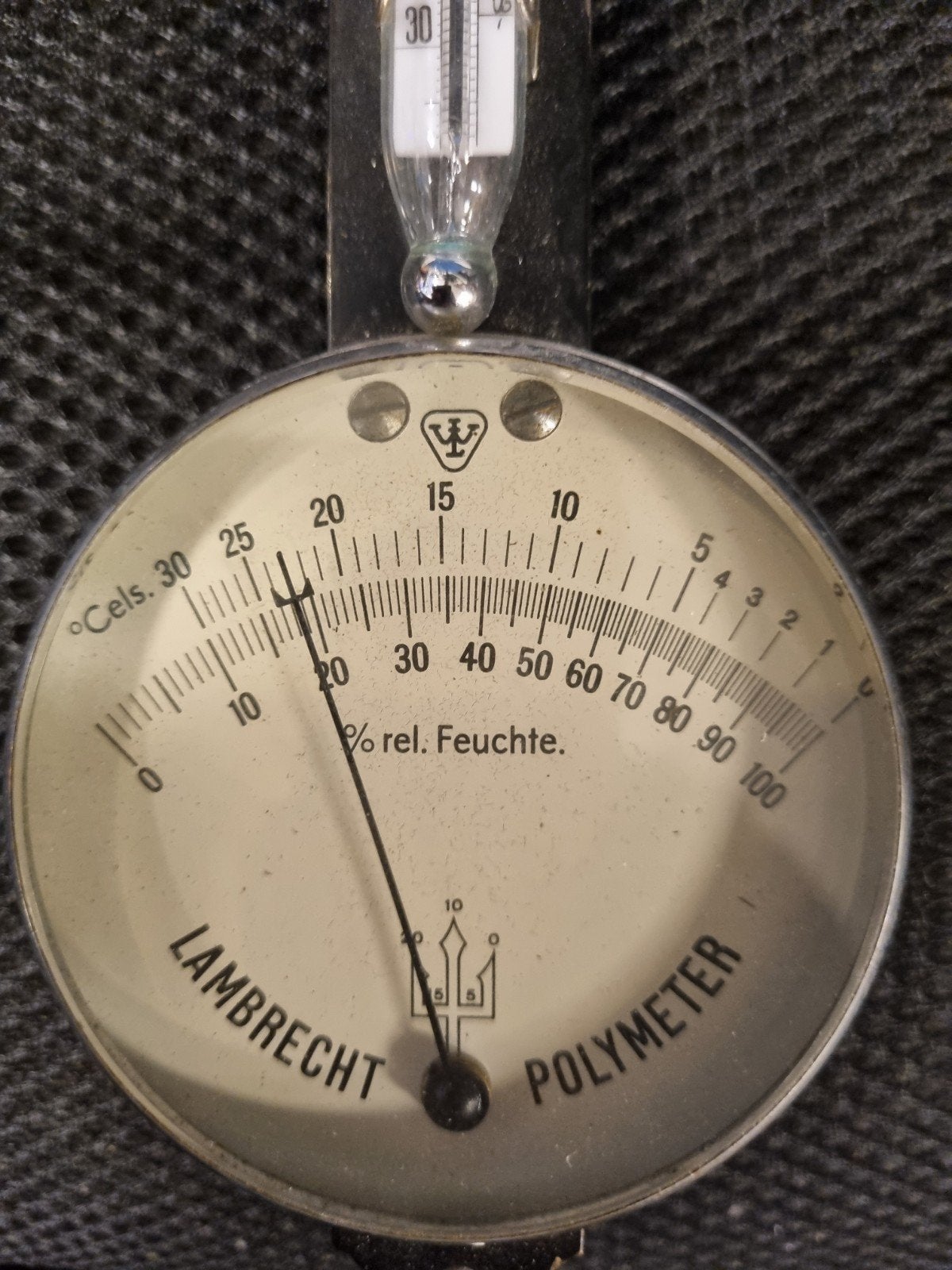 Lambrecht Polymeter - Vintage Hygrometer en Thermometer, Vintage, Gebruikt, Lambrecht, Onbekend